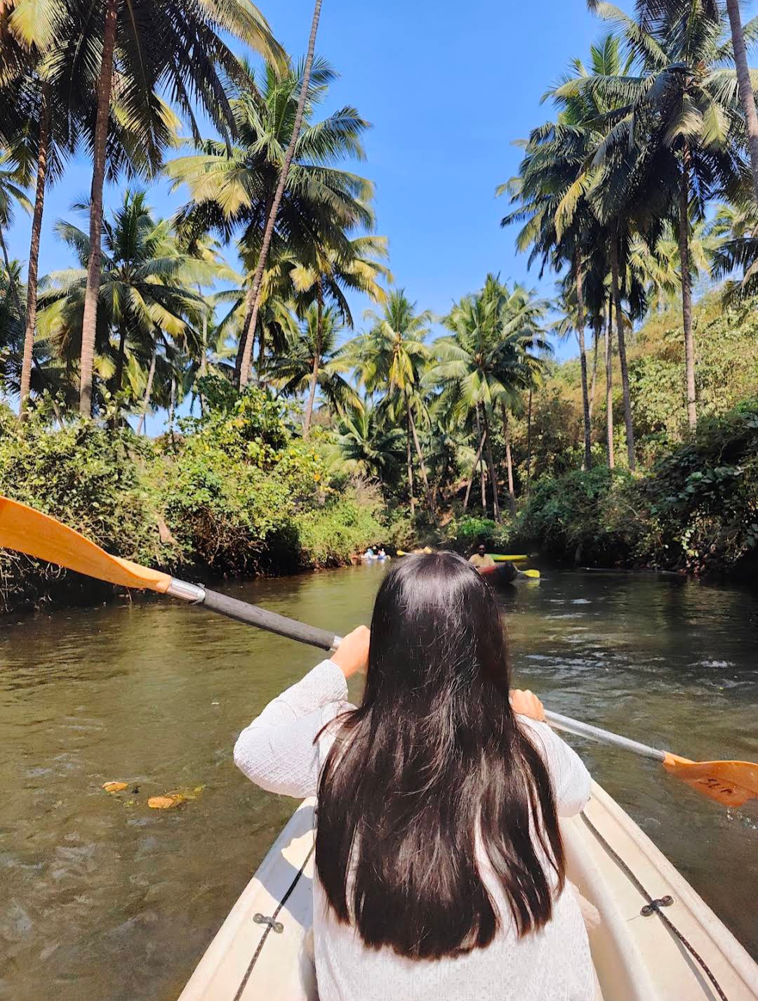 Single Kayak ride at Cola Beach